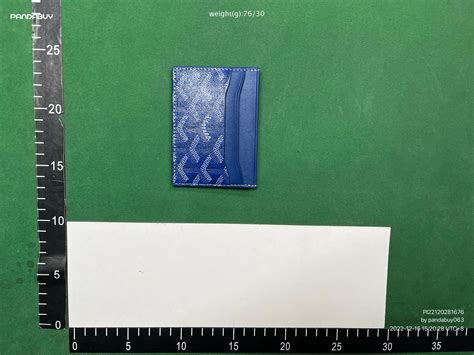 goyard wallet fashionreps review|[retail vs rep] Goyard 4cc cardholder in light blue. : r/FashionReps.